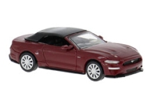 PCX87 PCX870565 - H0 - Ford Mustang VI Cabrio - dunkelrot